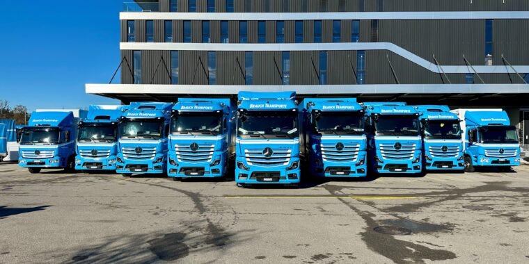 9 neue Mercedes-Benz Trucks im 2023 für Brauch
